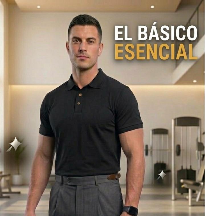 🔥 Pack 3 Playeras Tipo Polo Para Hombre, Comodidad Absoluta – Negro + Beige + Blanco, Envío Gratis!